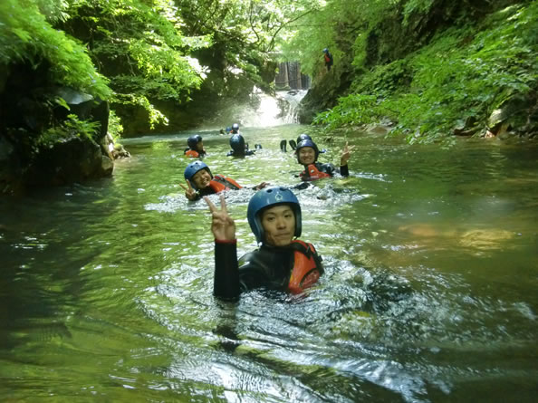 まさに渓谷美